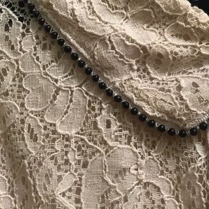 Vera Wang Princess Peter Pan Collar top